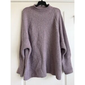 Chico's Women's Knit Sweater Light Purple Size 4 US Size XXL